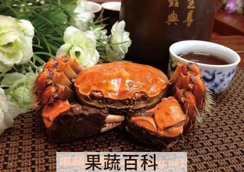 大闸蟹不能和什么水果一起吃