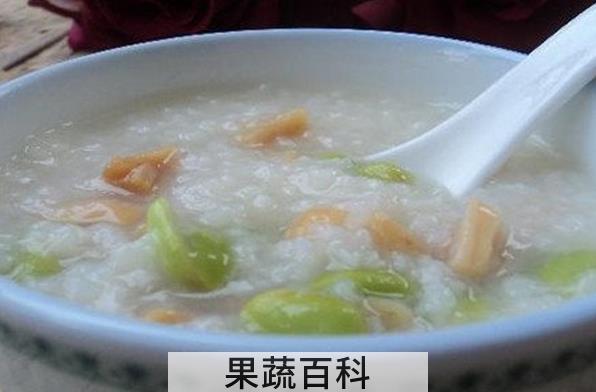 果蔬百科干贝花生粥的做法