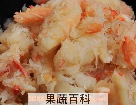 螃蟹肉的营养价值