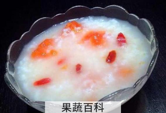 果蔬百科枸杞木瓜粥的做法与功效
