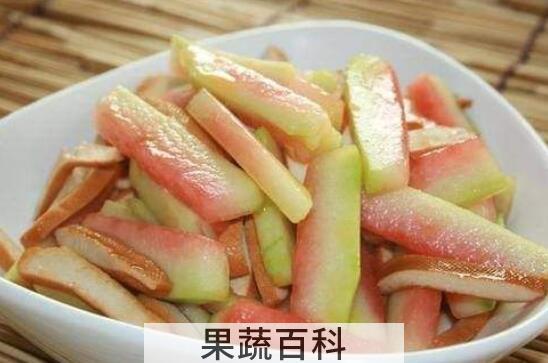 吃西瓜皮的危害和坏处