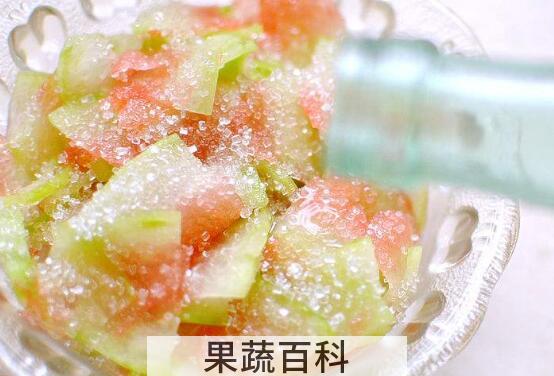 西瓜皮怎么做成软糖