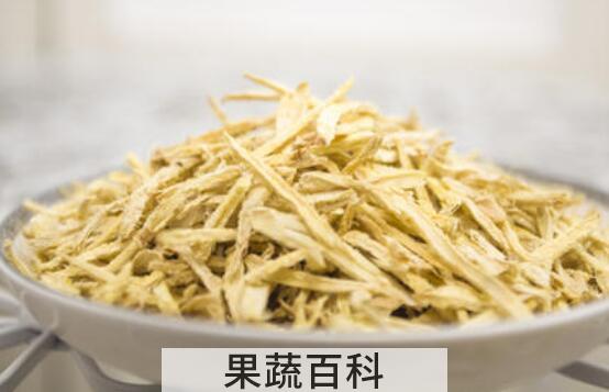 干姜丝的功效与作用
