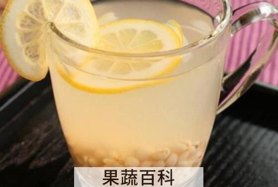 薏仁茶的功效与作用