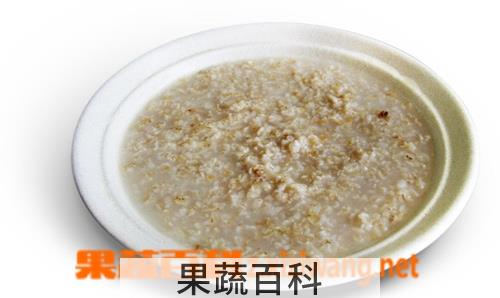 果蔬百科麦片粥的做法