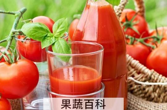 西红柿汁什么时候喝最好 喝番茄汁的最佳时间