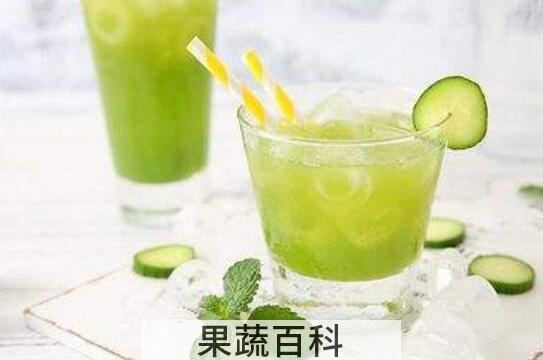 黄瓜汁加蜂蜜的功效与作用