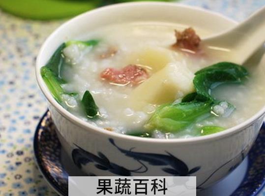 果蔬百科山药薏米生菜粥的做法与功效