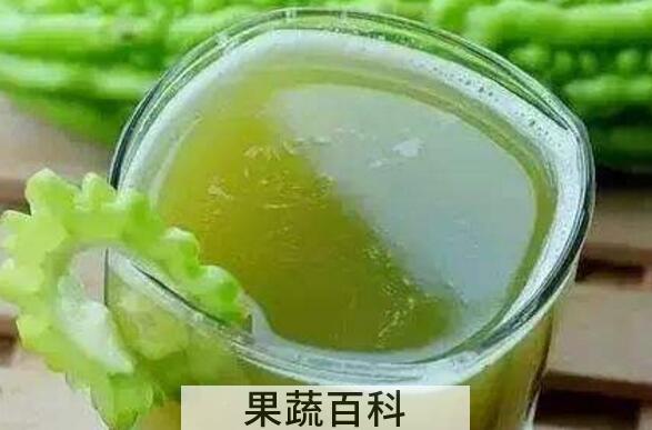 苦瓜汁敷脸的功效与作用及禁忌