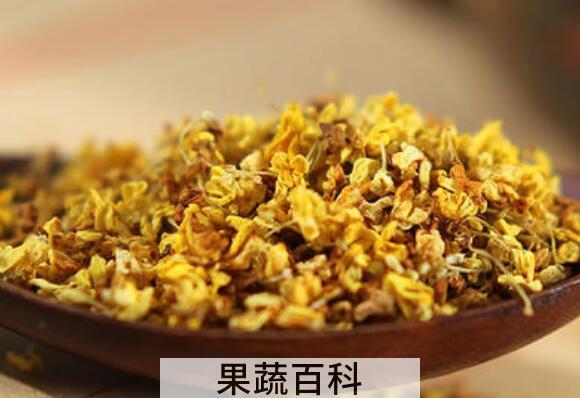 干桂花茶的制作方法