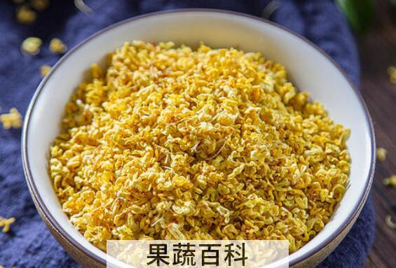 干桂花茶的制作方法