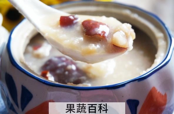 果蔬百科山药养生粥