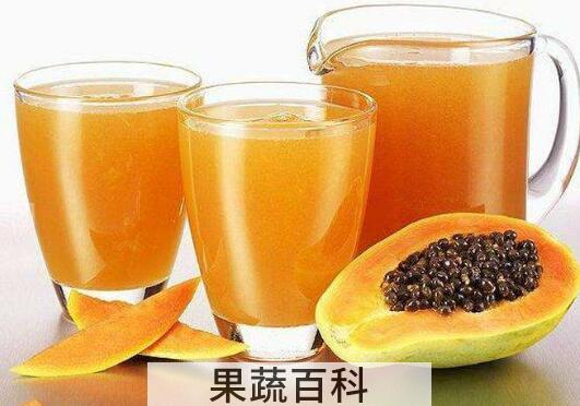 菠萝木瓜汁有什么功效