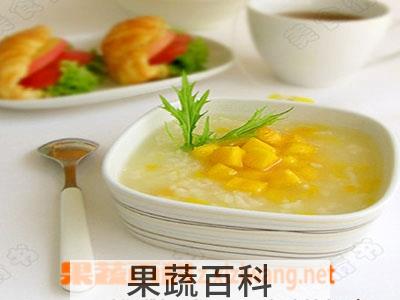 果蔬百科芒果冰粥的做法
