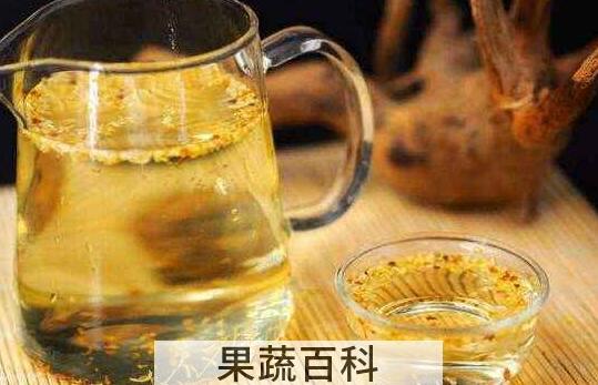 干桂花泡水喝的功效与作用