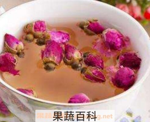 月季花泡水喝的功效
