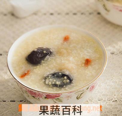 果蔬百科山药枸杞红枣粥的做法