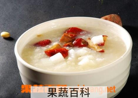 果蔬百科糯米山药粥的做法