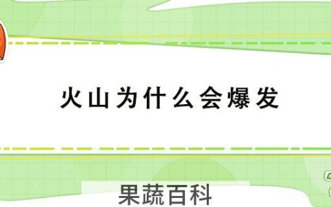 火山为什么会爆发