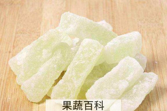 冬瓜糖的功效与副作用