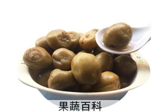 盐啧青梅的功效与作用