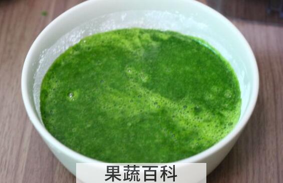 菠菜汁的功效与作用