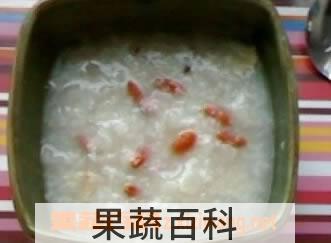 果蔬百科枸杞豉汁粥的做法