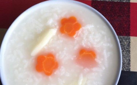 山药胡萝卜粥的材料和做法步骤