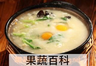 果蔬百科口蘑香菇粥的做法