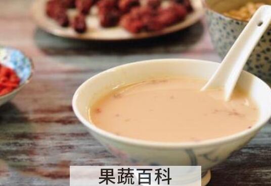 红枣豆浆的功效与作用
