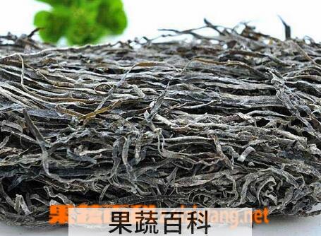 果蔬百科干海带的做法