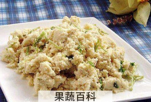豆渣的功效与作用 豆渣的营养价值