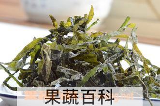 果蔬百科干海带应该如何清洗食用