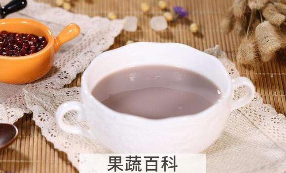 常喝红豆浆的好处和坏处