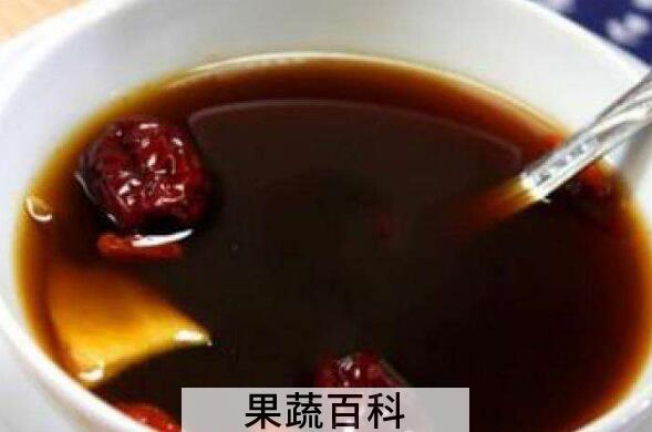 红糖姜红枣水的功效与作用