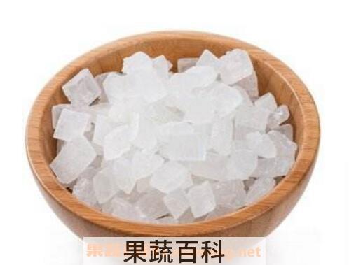 冰糖水的功效与作用