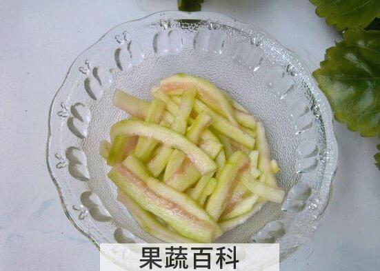 酱西瓜皮如何做 酱西瓜皮的腌制方法窍门