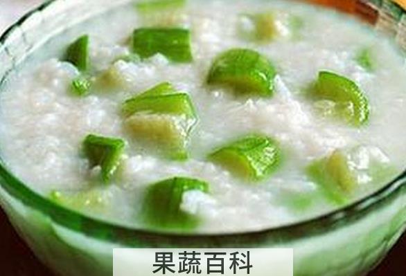 果蔬百科西瓜皮粥的做法与功效