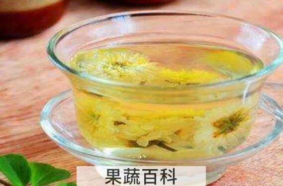 菊花雪梨茶的功效与作用及禁忌