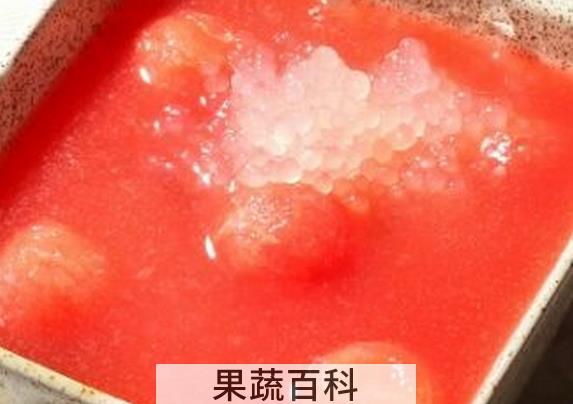 果蔬百科糯米西瓜粥
