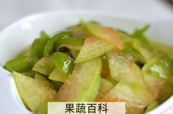 西瓜皮如何做着吃 西瓜皮怎么做好吃