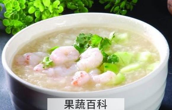 果蔬百科虾仁生菜粥的做法与功效