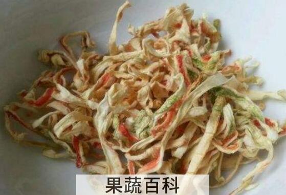 干西瓜皮怎么做好吃 干西瓜皮的做法