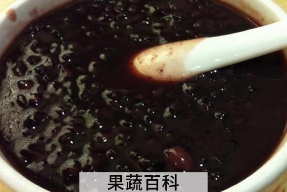 果蔬百科四黑粥怎么做