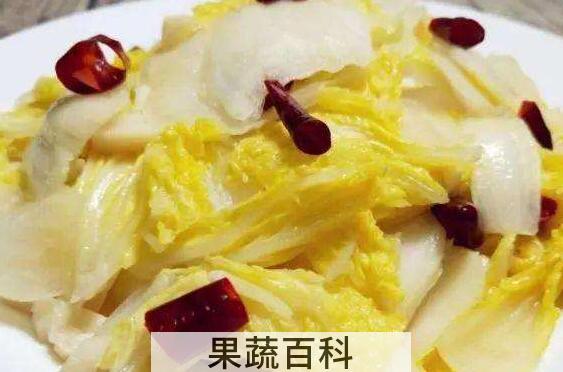 炒大白菜的功效与作用