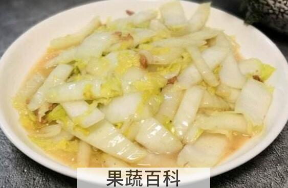 炒大白菜的功效与作用