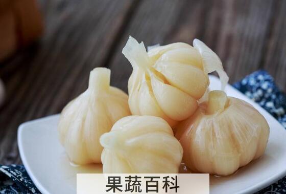 白醋泡大蒜的功效与作用