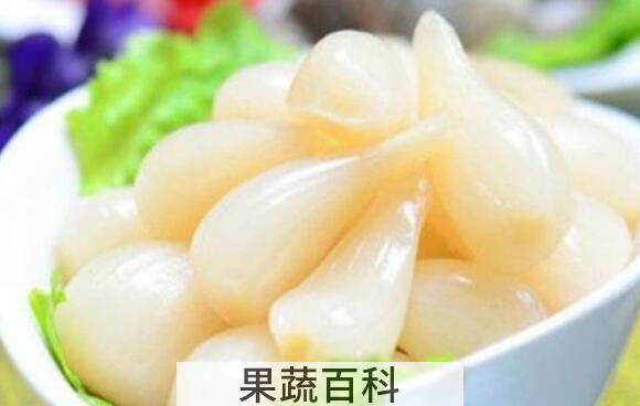 白醋泡大蒜的功效与作用