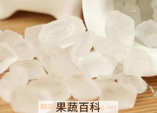冰糖的功效与作用及食用方法