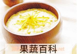 果蔬百科橘香绿豆粥的做法